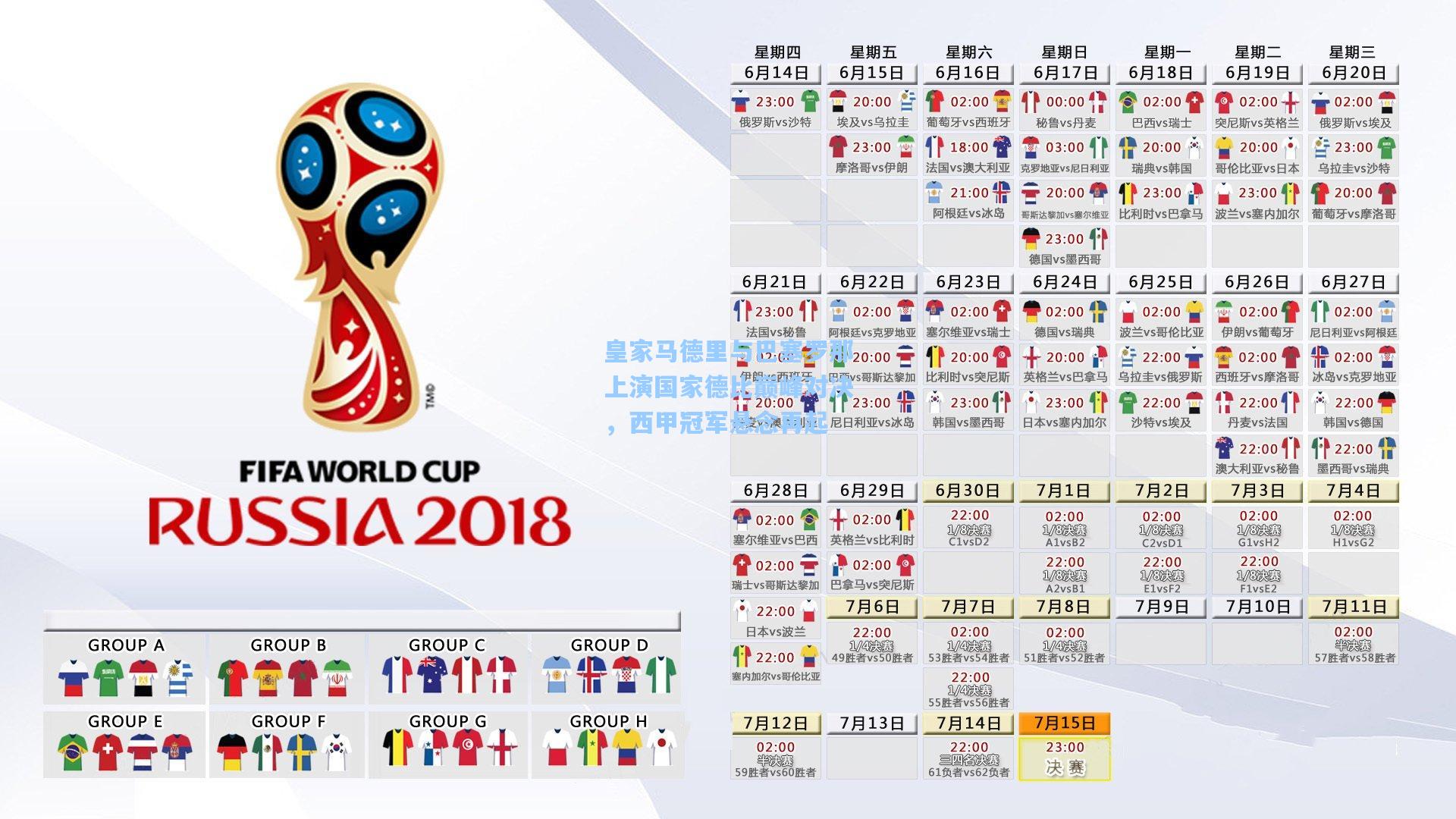 皇家马德里与巴塞罗那上演国家德比巅峰对决，西甲冠军悬念再起